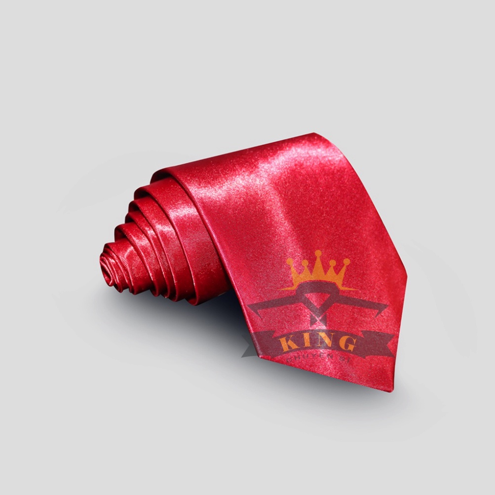 Cà vạt nam KING cavat công sở vải mịn cao cấp bản 8cm giá rẻ[C04]
