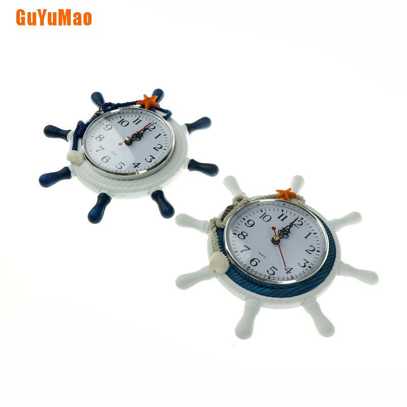 Phụ Kiện Trang Trí Nhà Ở Hình Bánh Lái Tàu Hải Phong Cách Địa Trung Hải Độc Đáo