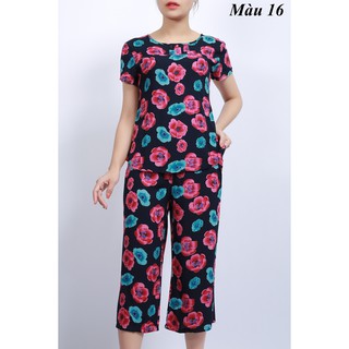 Bộ Mặc Nhà Lanh Trung Niên Vicci BGS.082