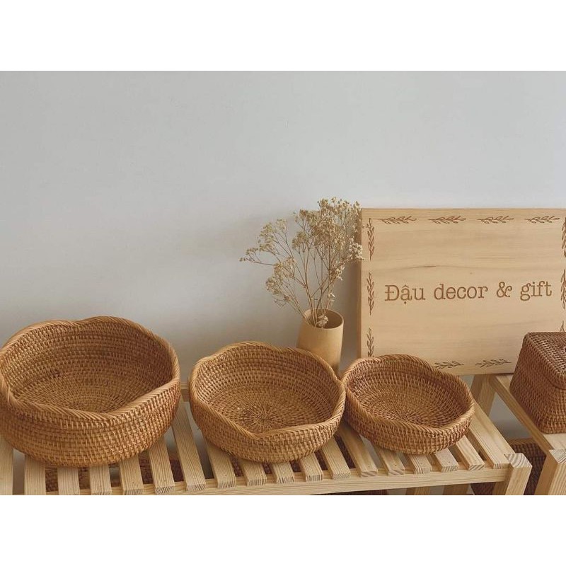 Rổ mây tiện dụng