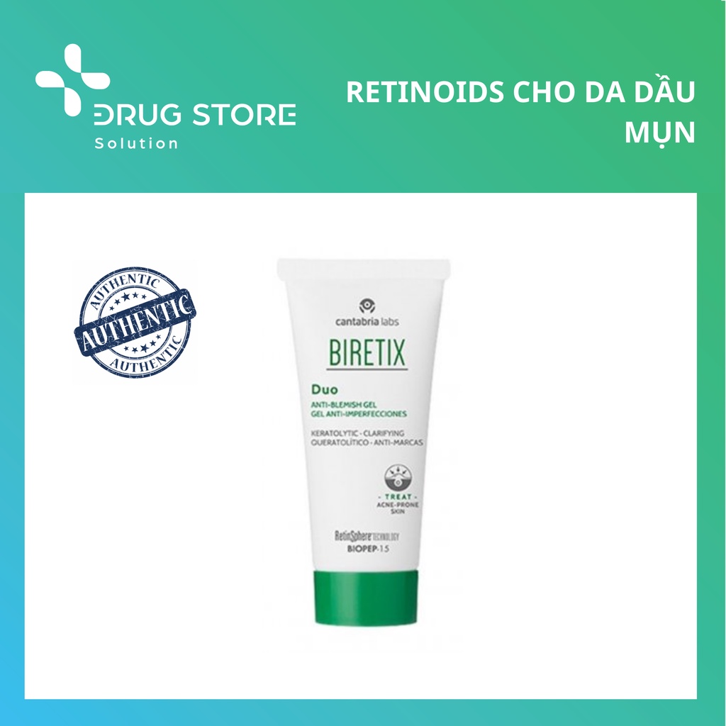 Gel da dầu mụn Biretix Duo Gel