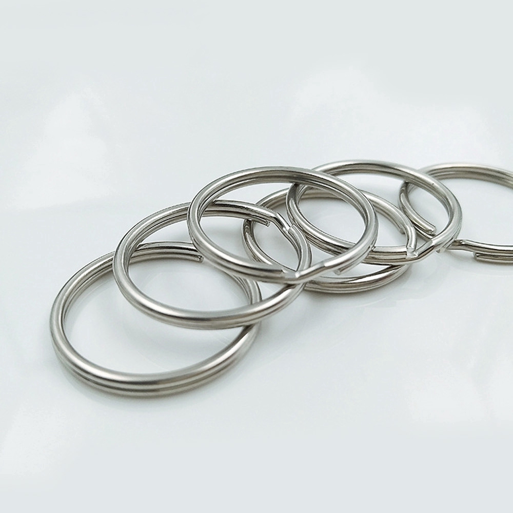 10 cái vòng kim loại móc chìa khóa DIY