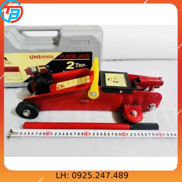 Kích Thuỷ Lực Cá Sấu 2 Tấn ( Con Đội Ô Tô - Kích Cá Sấu ) cáp thép Thái Bình Vina