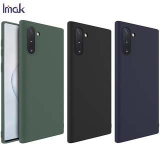Ốp lưng Samsung Galaxy Note 10 Vỏ mềm Imak Bề mặt mờ Vỏ mềm Samsung Note10 Core Chống sốc Chống trượt Matte Soft Cover Vỏ Samsung Vỏ điện thoại Android Vỏ lưng bền