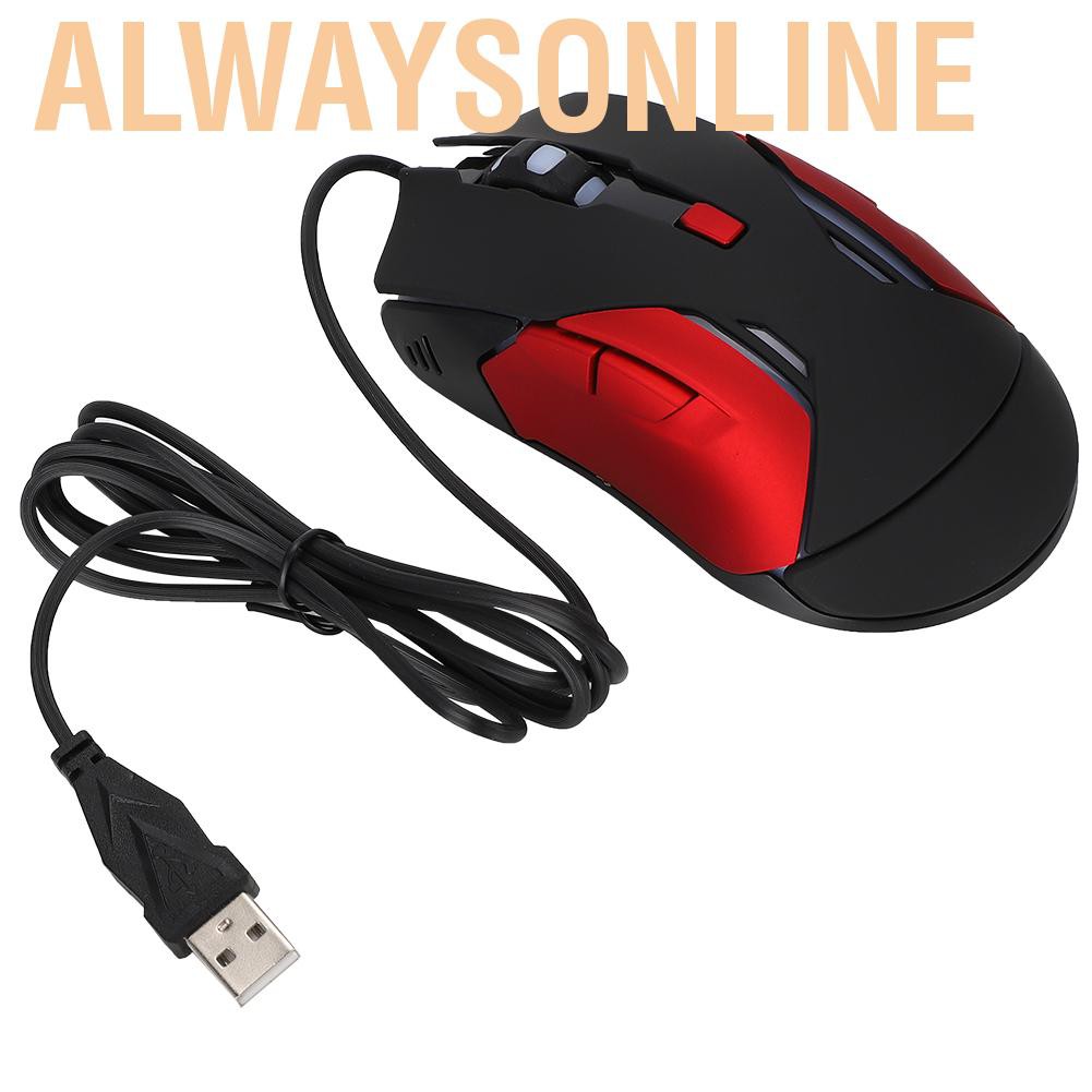 Chuột Gaming Alwaysonline Ywyt G837 Kết Nối Usb 2.0