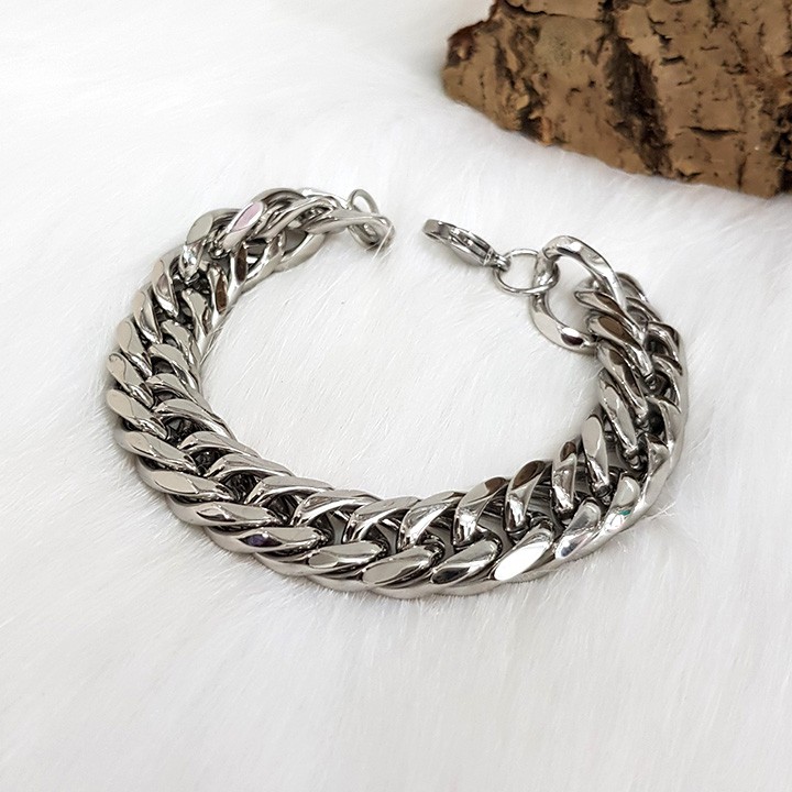 Lắc tay nam kiểu xích kép LZ1208