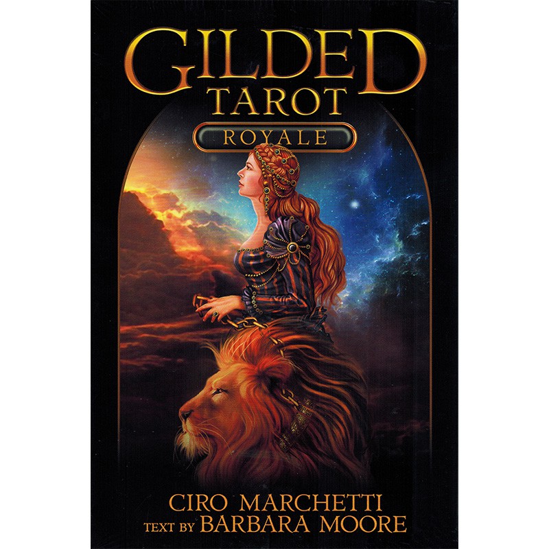 Bộ Bài Gilded Tarot Royale - Bookset Edition (Mystic House Tarot Shop) - Bài Gốc Authentic Chính Hãng 100%