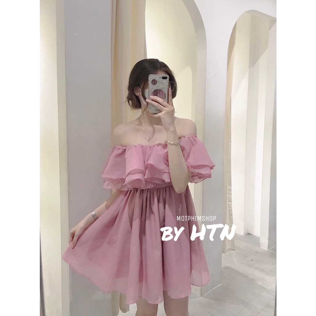 ĐẦM BẸT VAI CÔNG CHÚA, LOLA DRESS