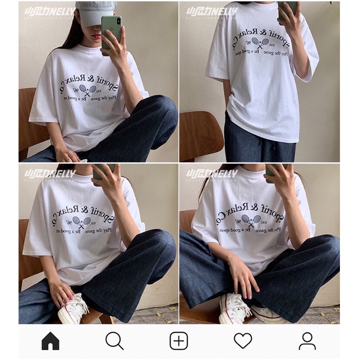 Áo phông nelly heybig sale (có sẵn) vợt sportit