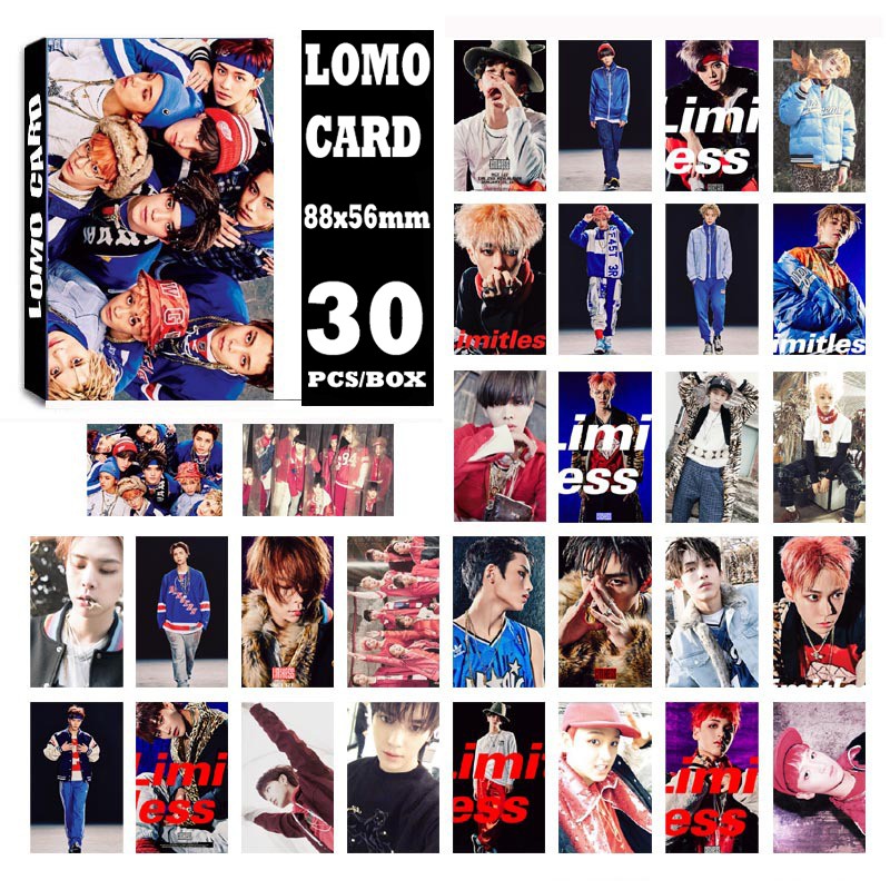 Lomo card NCT Limitless new 2018