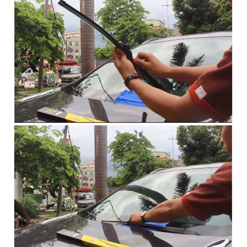 Bộ 2 Dụng Cụ Sửa Chữa Cần Gạt Nước Kính Chắn Gió Xe Hơi Chống Mòn Tiện Dụng