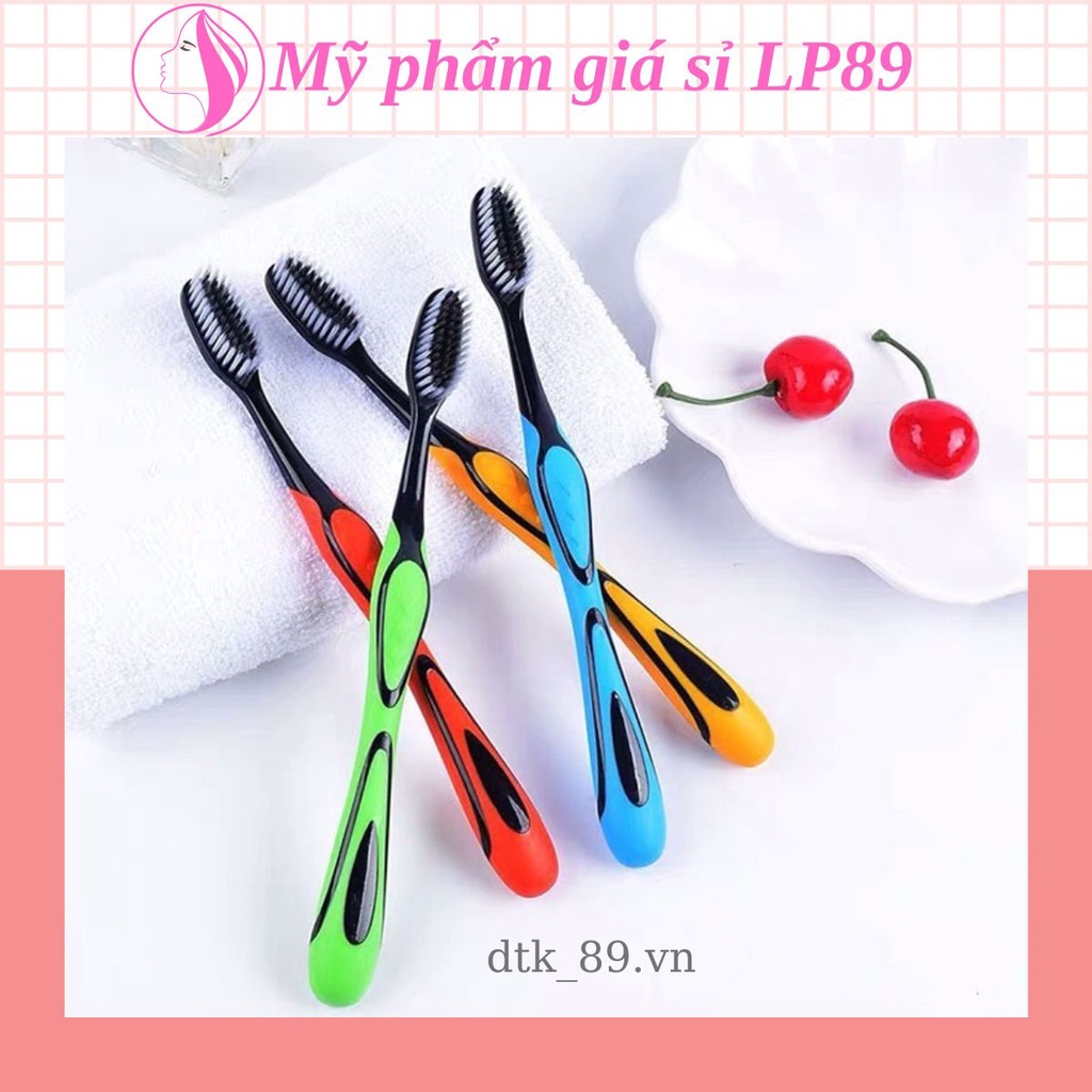 Bàn chải đánh răng  💞𝑭𝒓𝒆𝒆𝒔𝒉𝒊𝒑💖 Bàn chải than tre hoạt tính Hàn Quốc
