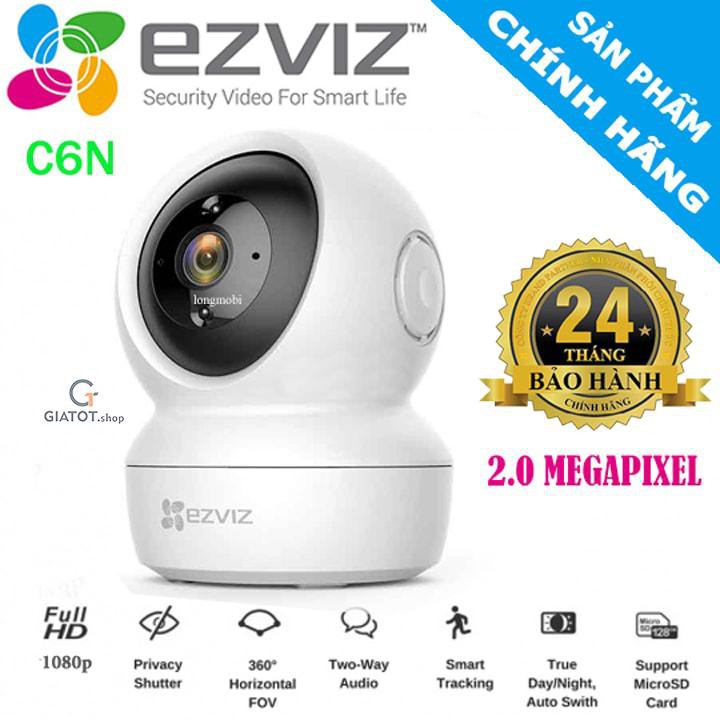 Camera wifi trong nhà chính hãng EZVIZ CSC6N full HD 1080P