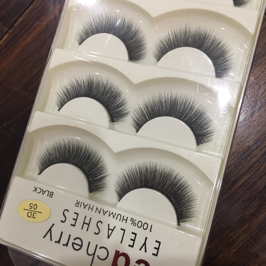 HỘP 5 CẶP MI GIẢ RED CHERRY EYE LASHES