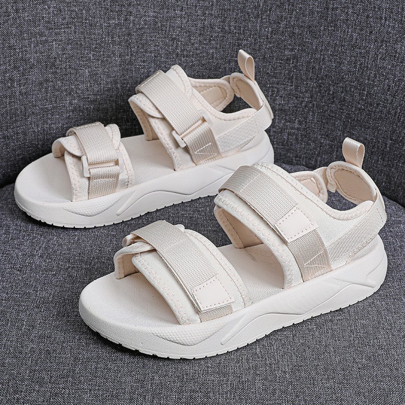 Sandal nữ 2 quai dán Đế 3 Phân M268 CConiichii 2 màu cực đẹp