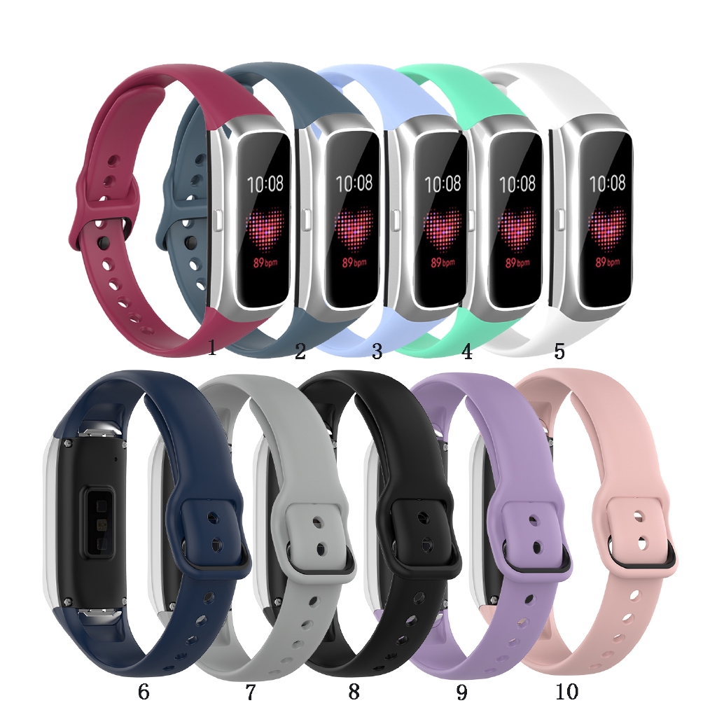 [ Mã 12FASHIONSALE1 giảm 10K đơn 50K ] Dây đeo silicone cho Samsung Galaxy Fit SM-R370