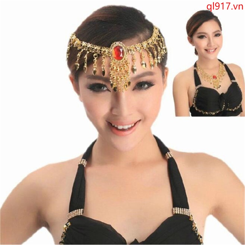 Phụ kiện trang sức múa bụng kiểu Ấn Độ