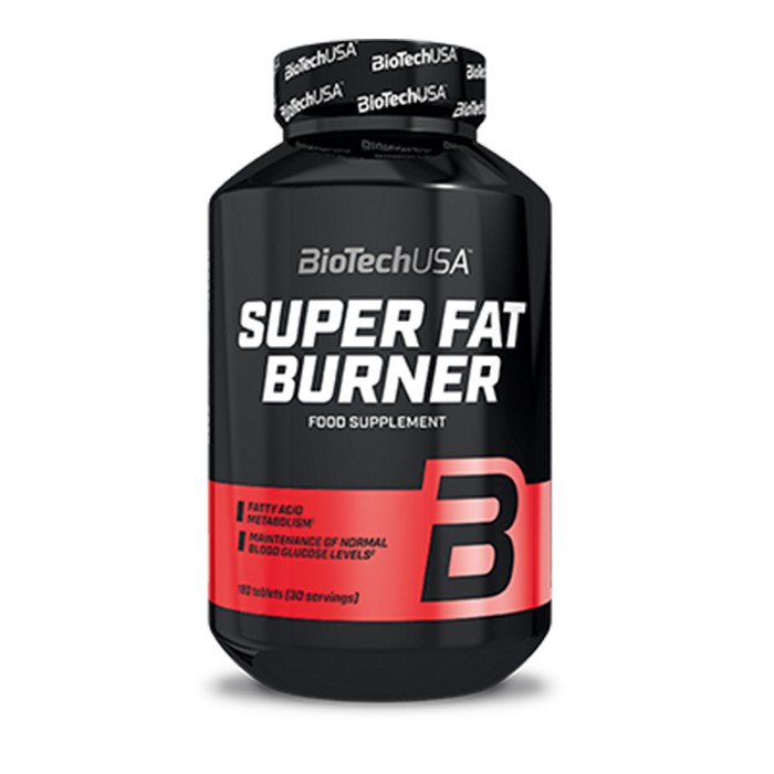 Giảm Cân Đốt Mỡ Super Fat Burner BiotechUSA Hộp 120 Viên