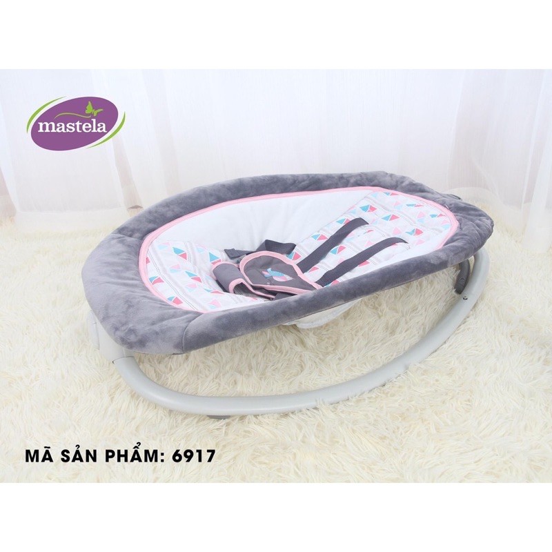 [Mã 267FMCGSALE giảm 8% đơn 500K] Ghế rung cao cấp cho bé gập gọn có nhạc Mastela 6915/6917