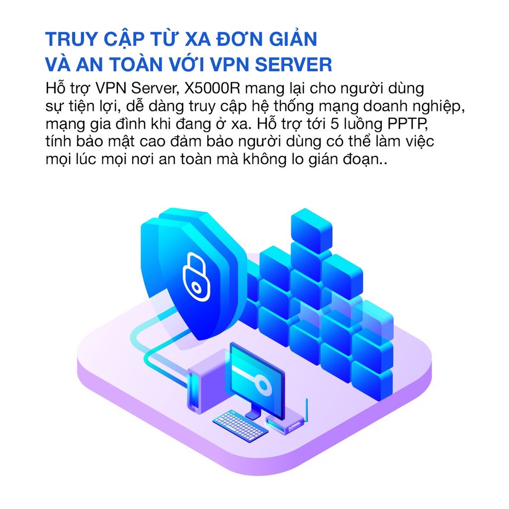 Bộ Phát Wifi 6 Băng Tần Kép Gigabit AX 1800 Mbps TOTOLINK X5000R