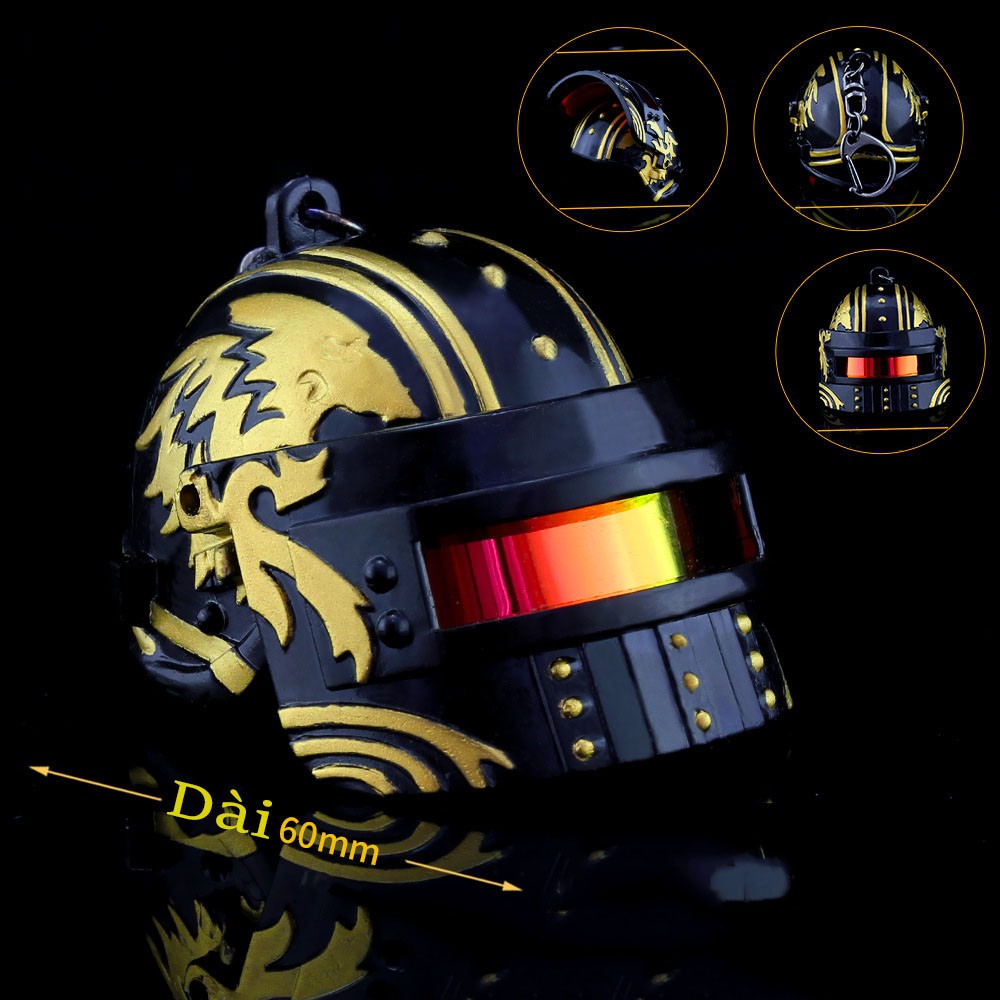 Móc Khóa Mũ 3 PUBG Size TO