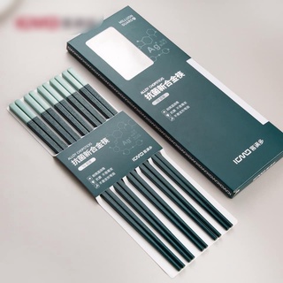 SET 10 ĐÔI ĐŨA NHỰA KHÁNG KHUẨN KMD MÀU XANH MINT