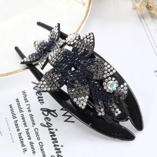 Kẹp Tóc Răng Đính Đá Thanh Lịch Cho Nữ