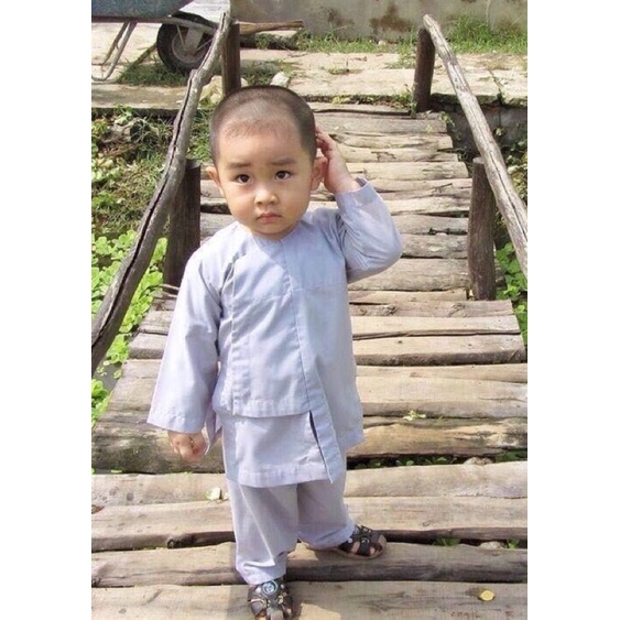 Đồ đi chùa Mẩu vạt hò Bé trai và gái