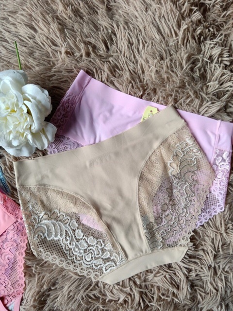 10 quần LÓT ĐÚC REN FOM TO 50-62kg CHỈ CÒN MÀU ĐEN