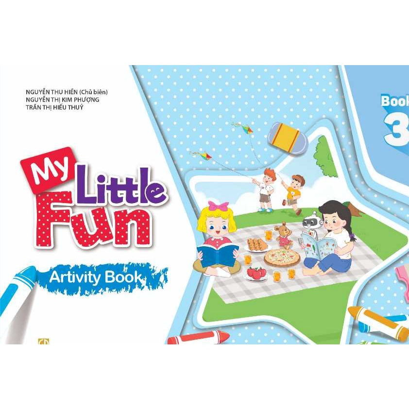 Sách - Trọn bộ học liệu My Little Fun Book 3 (5-6 tuổi), tặng tài khoản học online 12 tháng