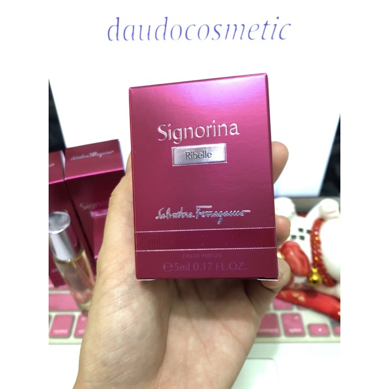 [ mini ] Nước hoa Salvatore Ferragamo Signorina Ribelle EDP 5ml - 10ml