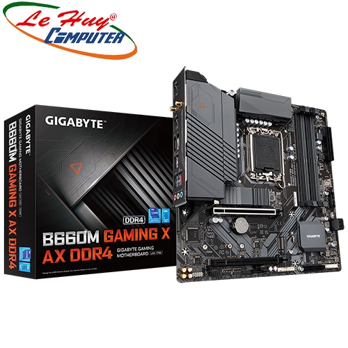 Bo mạch chủ - Mainboard Gigabyte B660M GAMING X AX DDR4