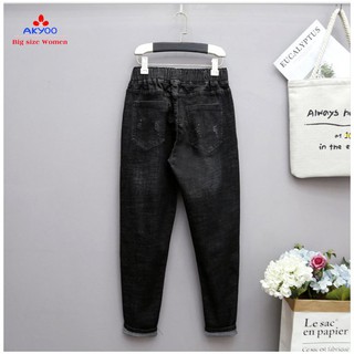 Quần jean baggy big size ( ảnh thật + video)