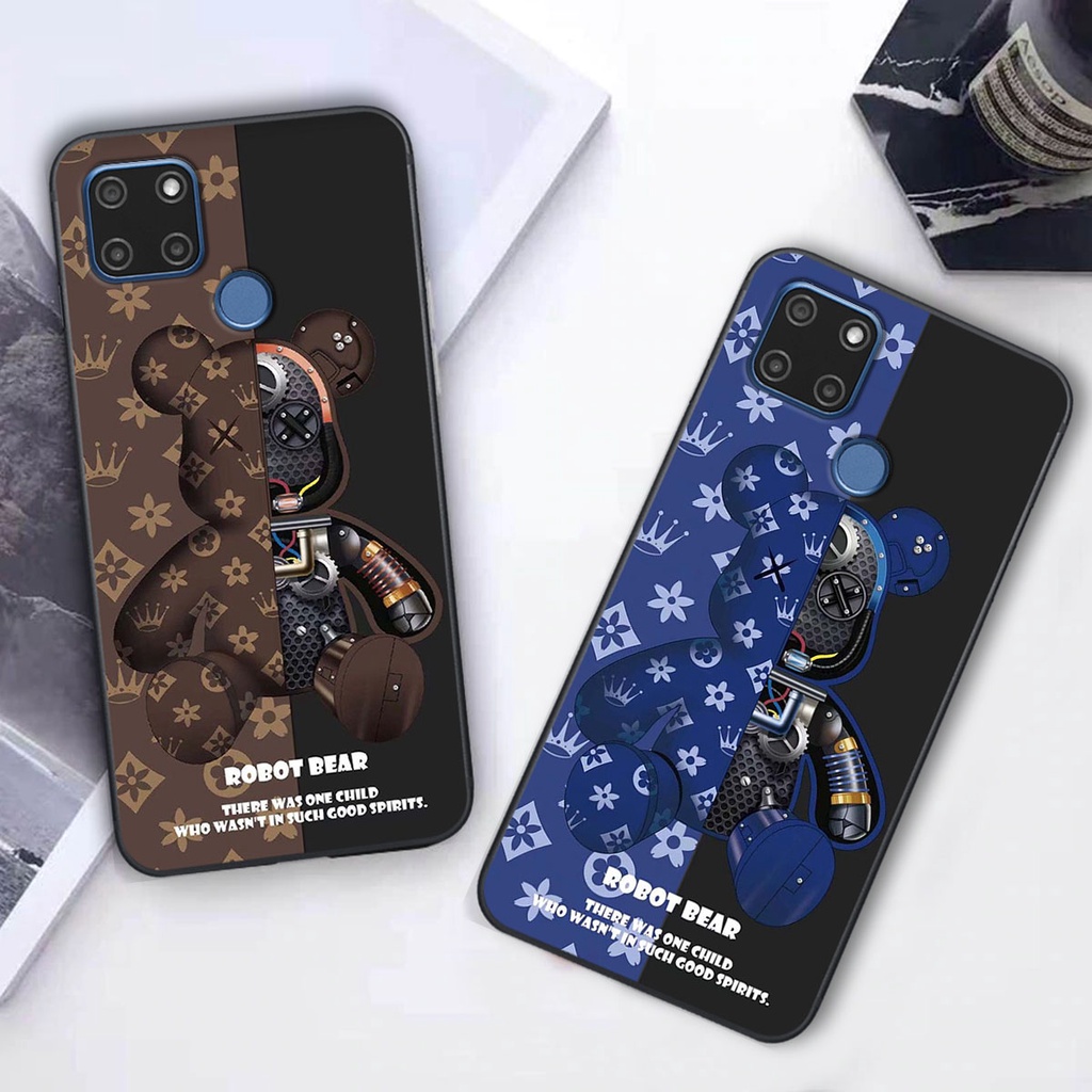 Ốp lưng Realme C12 gấu, thời trang, cao cấp - RẺ BỀN ĐẸP