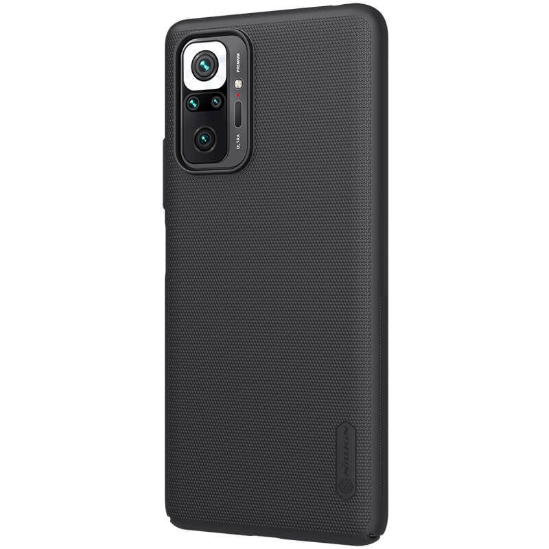 Ốp Lưng Nillkin Xiaomi Redmi Note 10 Pro 4G, Redmi Note 10 Pro Max ốp cứng, đen,chống bám vân tay