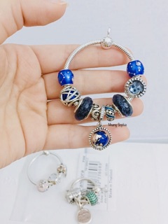 Mặt dây chuyền dùng để mix charm bạc (ko kèm charm)