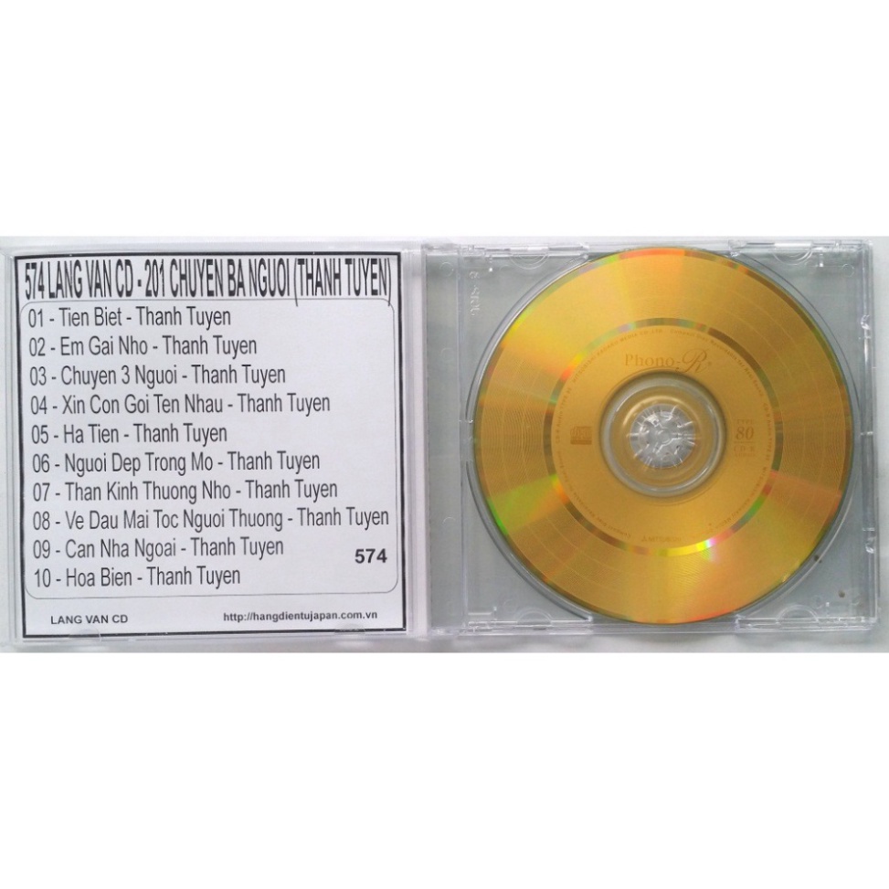 Bộ 8 CD ca sĩ Thanh Tuyền