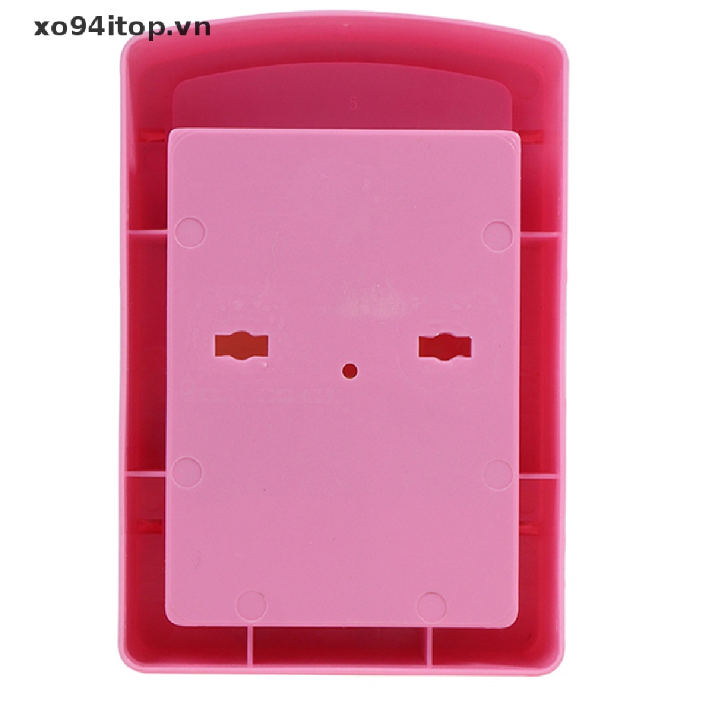 Tủ Lạnh Nhựa Mini 1 / 12 Trang Trí Nhà Búp Bê