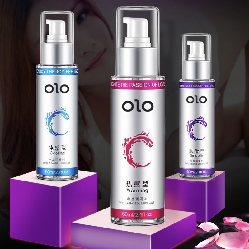 Gel Bôi Trơn OLO  Warming Cao Cấp Ấm Nóng 60ml - Tăng khoái cảm