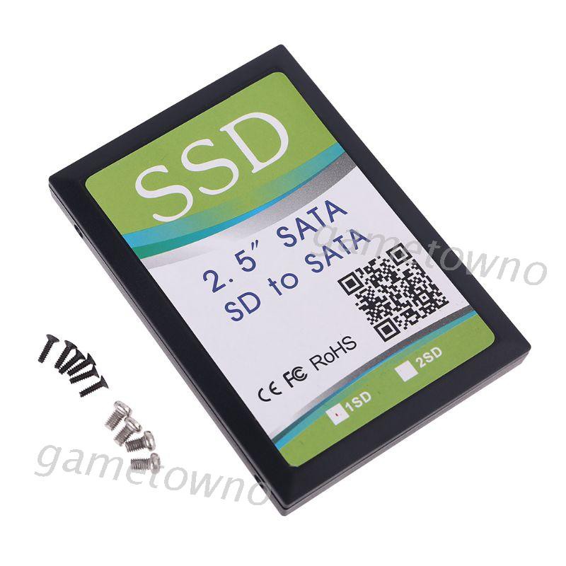 Bộ Chuyển Đổi Thẻ Nhớ Wili Sd / Sdhc / Sdxc / Mmc Sang Sata Cho 2.5 "Sata Ssd