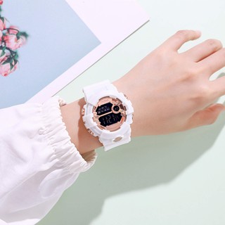 Đồng Hồ Điện Tử Nam Nữ Pagini WA05 Chống Xước Chống Nước Nhẹ 3 Màu Xinh Xắn Hồng - Đen - Trắ