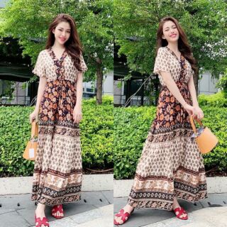 Maxi thổ cẩm