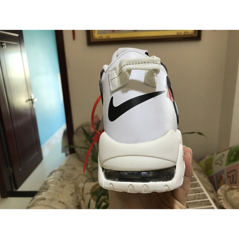 Giày Thể Thao NIKE AIR MORE UPTEMPO OFF WHITE Trắng Chữ Đen (FULL BOX)_Nhungrose