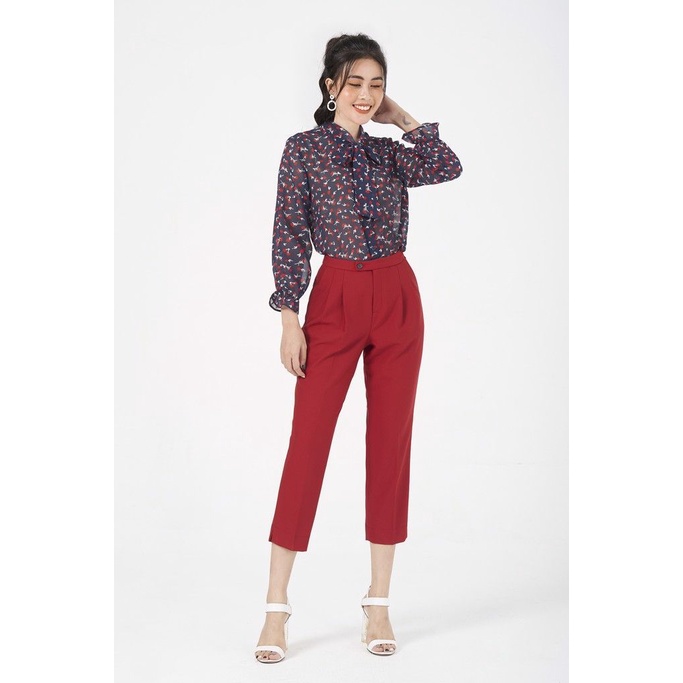 Quần Baggy 2 Ly Xẻ Gấu Lamer L64K20H008