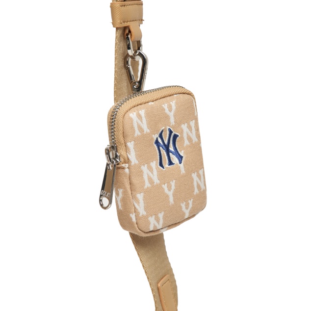 MLB VietNam Túi MLB Monogram Jacquard Crossbody Bag New York Yankees 3ACRM012N-50BGD Chính Hãng