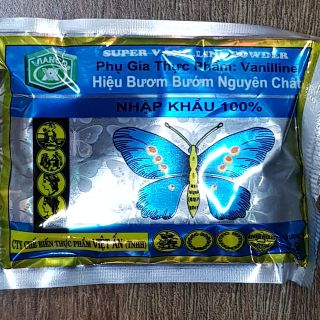 Bột vani thơm hình con bướm loại 1 (bịt 10 ống).