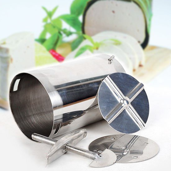 Khuôn Làm Giò Inox 304 Loại 1Kg và 2Kg - Khuôn Làm Giò Chả Giò Thủ