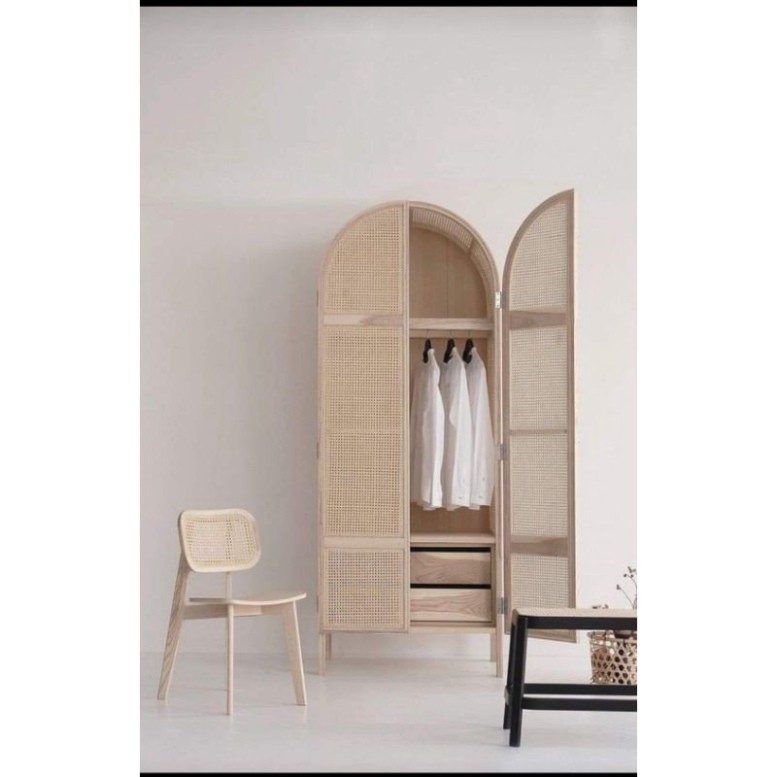 Mành mây đan mắt cáo Phương Nam sợi nhựa khổ 50 giá xưởng