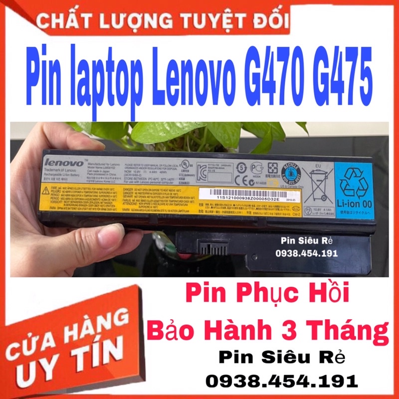 Pin Laptop Lenovo G470 G475