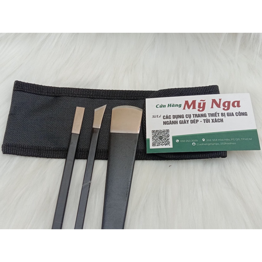 Bộ 3 Dụng Cụ Gia Công Vật Liệu Da